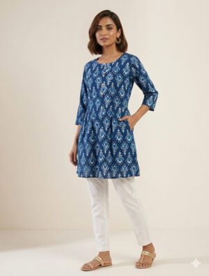 Stylish Digital Printed Kurti for Girls