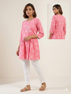 Stylish Digital Printed Kurti for Girls