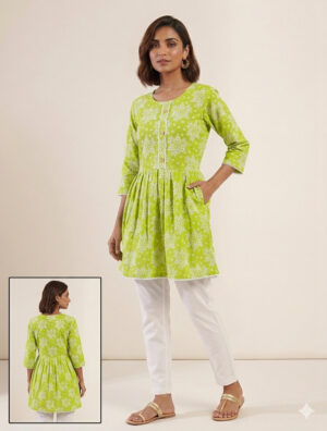 Stylish Digital Printed Kurti for Girls