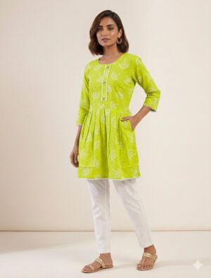 Stylish Digital Printed Kurti for Girls