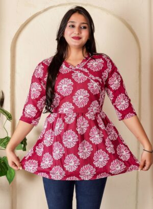 Stylish Digital Printed Kurti for Girls