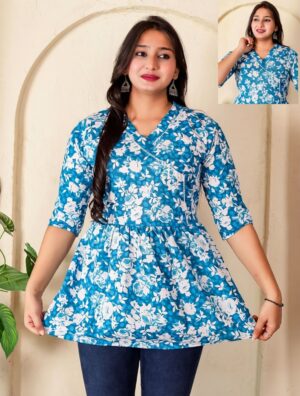 Stylish Digital Printed Kurti for Girls