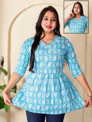 Stylish Digital Printed Kurti for Girls