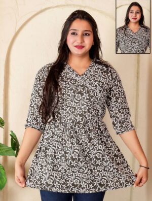 Stylish Digital Printed Kurti for Girls