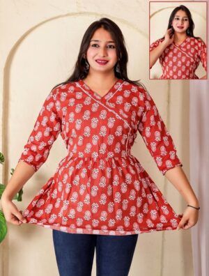 Stylish Digital Printed Kurti for Girls